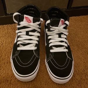 Vans Sk8-Hi Canvas Shoes W 9 / M 7.5